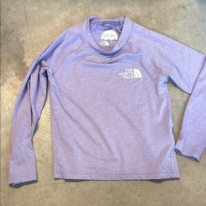 The North Face Purple Long Sleeve Tee